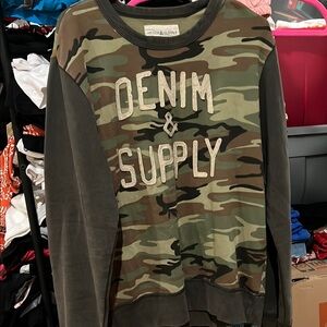Denim & Supply Camouflage Sweatshirt